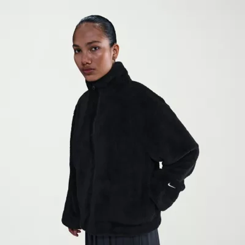 Nike Womens Fleece Lined Midweight Jacket