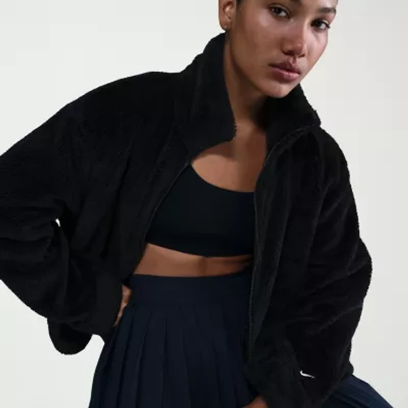 Nike Womens Fleece Lined Midweight Jacket