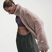 Nike Womens Fleece Lined Midweight Jacket
