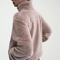 Nike Womens Fleece Lined Midweight Jacket