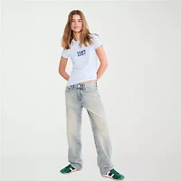 AEROPOSTALE Womens Juniors Round Neck Short Sleeve Regular Fit Graphic T-Shirt