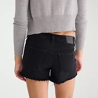 AEROPOSTALE Womens High Rise Juniors Denim Short