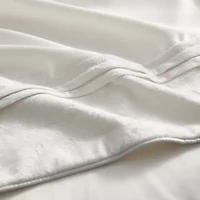 Sweet Home Collection™ Luna 7 Piece Crushed Velvet Elegant Bedding Set