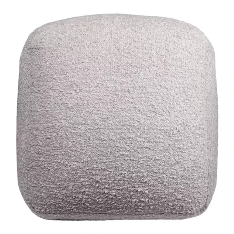 LR Home Albert Handmade Polyester Medium Pouf Ottoman