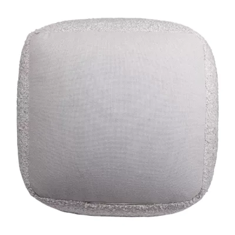 LR Home Albert Handmade Polyester Medium Pouf Ottoman