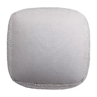 LR Home Albert Handmade Polyester Medium Pouf Ottoman