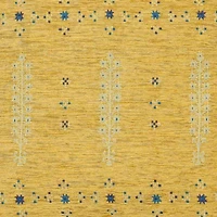 LR Home Vincent Power-Loomed Bohemian Polyester Blend Medium Pouf Geometric Ottoman