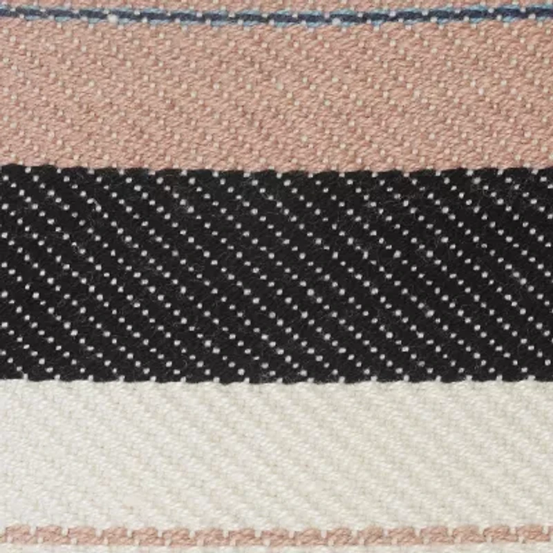 LR Home Caerwyn 20" Handmade Polyester Pouf