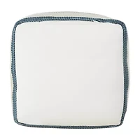 LR Home Caerwyn 20" Handmade Polyester Pouf