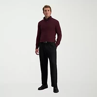 Haggar Cool 18 Pro Mens Classic Fit Pleated Pant