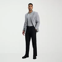 Haggar Premium No Iron Khaki Mens Classic Fit Pleated Pant