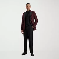 Haggar Premium Comfort Mens Waistband Slim Fit Dress Flat Front Pant