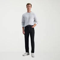 Haggar The Active Series 5 Pocket Mens Comfort Waistband Slim Fit Flat Front Pant