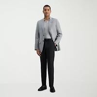 Haggar Cool Right Performance Flex Mens Comfort Waistband Slim Fit Flat Front Pant