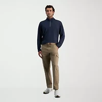 Haggar The Active Series Free Trek Urban Mens Stretch Fabric Straight Fit Cargo Pant