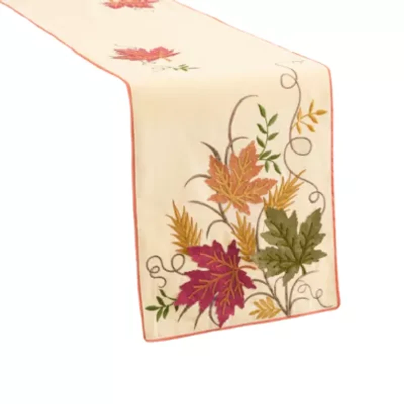 Homewear Leaf Foliage Table Runner