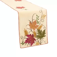 Homewear Leaf Foliage Table Runner
