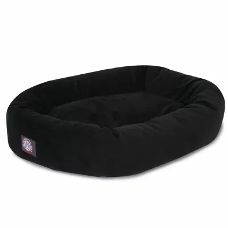 Majestic Pet Suede Bagel Bed