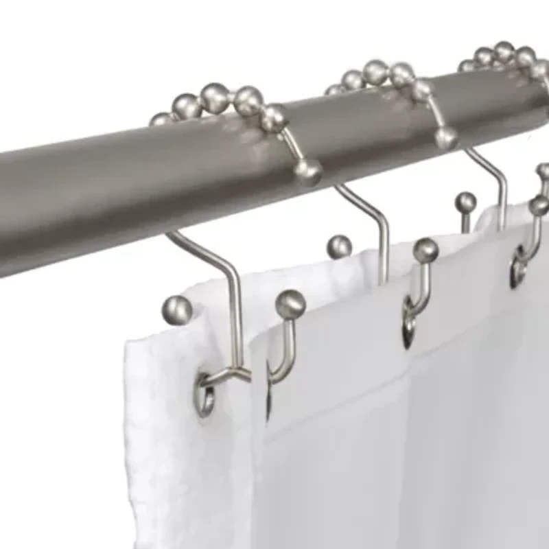 Maytex Mills Double Ball Glilde Shower Curtain Hooks