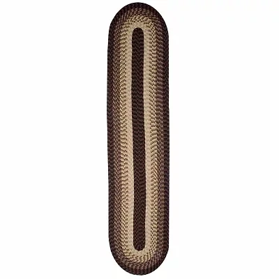 Better Trends Alpine Braided 2'X9' Indoor Oval Runner