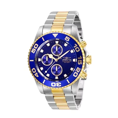 Invicta Pro Diver Mens Two Tone Stainless Steel Strap Watch 28692