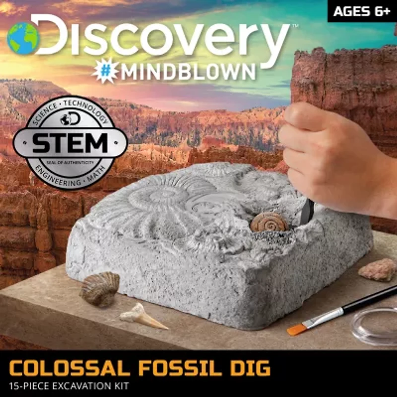 Discovery™ #Mindblown Colossal Fossil Dig Set