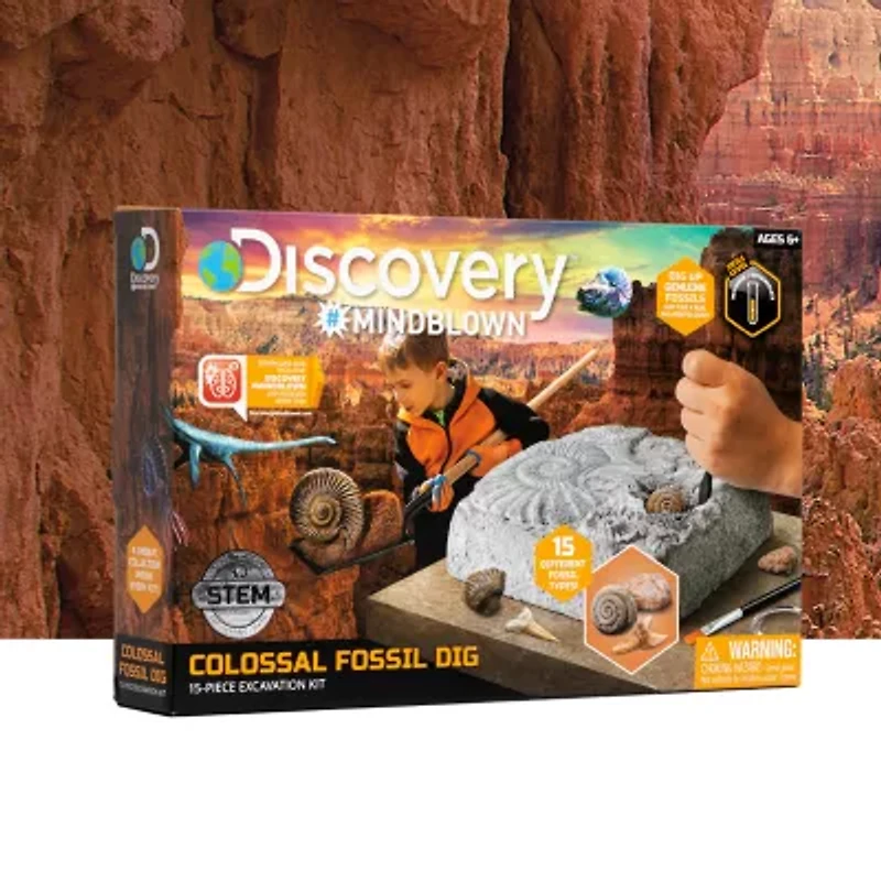 Discovery™ #Mindblown Colossal Fossil Dig Set