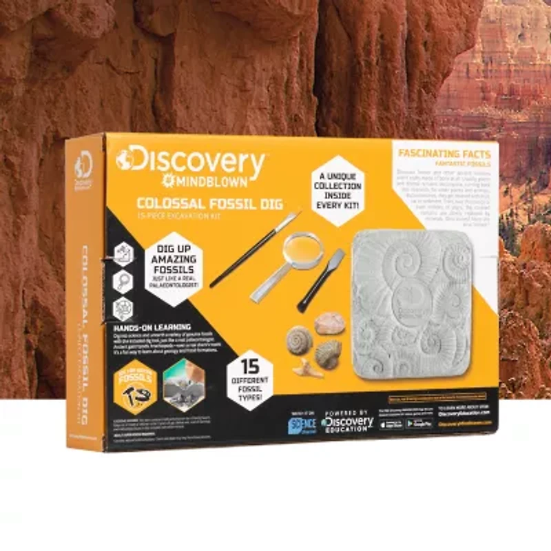 Discovery™ #Mindblown Colossal Fossil Dig Set