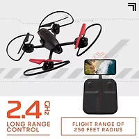 Sharper Image® 10" Mach X Video Drone with Streaming Camera