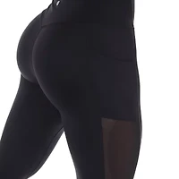 White Mark Womens High Rise 26" Full Length Leggings