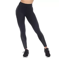 White Mark Womens High Rise 26" Full Length Leggings