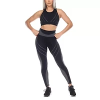 White Mark Womens High Rise 26" Full Length Leggings