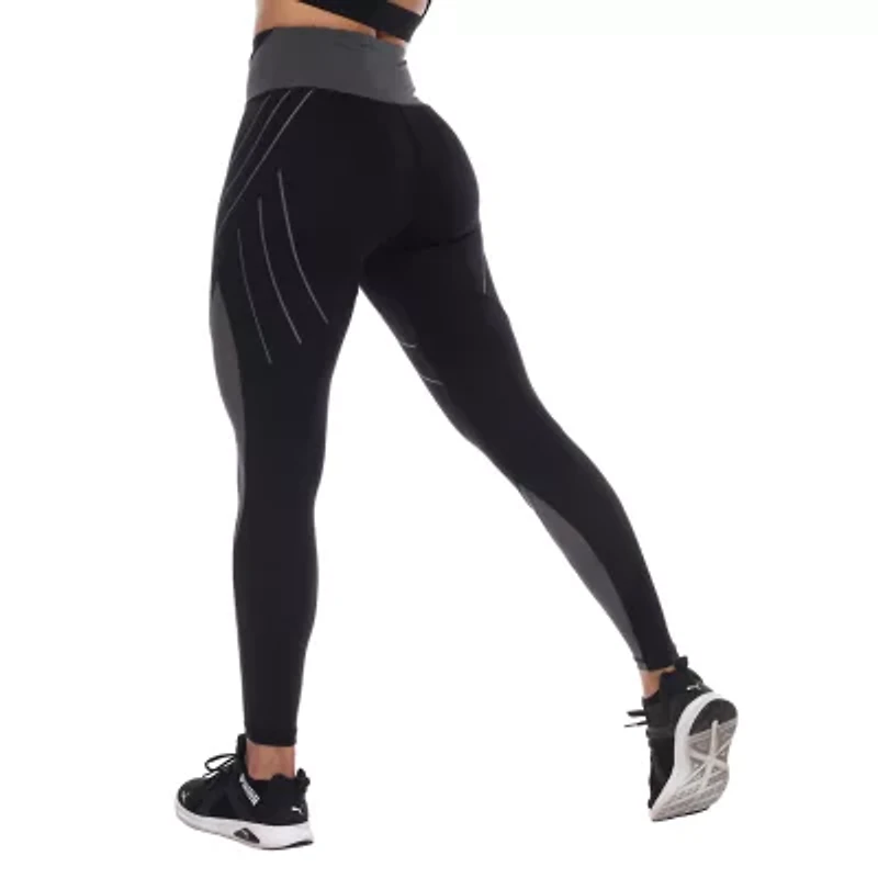 White Mark Womens High Rise 26" Full Length Leggings
