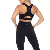White Mark Womens High Support Sports Bra