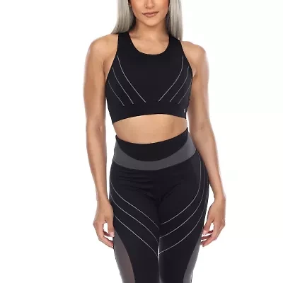 White Mark Womens High Support Sports Bra 18582