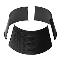 Glitzhome 26" Black Hammered Metal Christmas Tree Collar