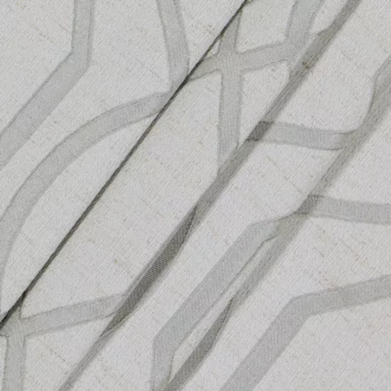 Eclipse Ambiance Lattice Draft Stopper Grommet Top Energy Saving 100% Blackout Single Curtain Panel