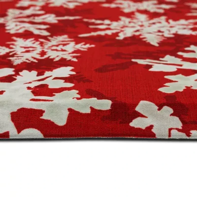 Mohawk Home Dri-Pro Holiday Snowflakes Anti-Fatigue 18"x30" Kitchen Mat