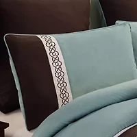Riverbrook Home Tolbert 8-pc. Midweight Embroidered Comforter Set