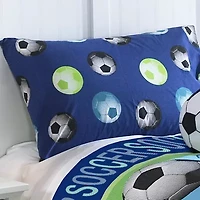 Riverbrook Home Soccer League Midweight Reversible Comforter Set