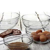 Anchor 4-pc. Glass Mixing Bowl Set