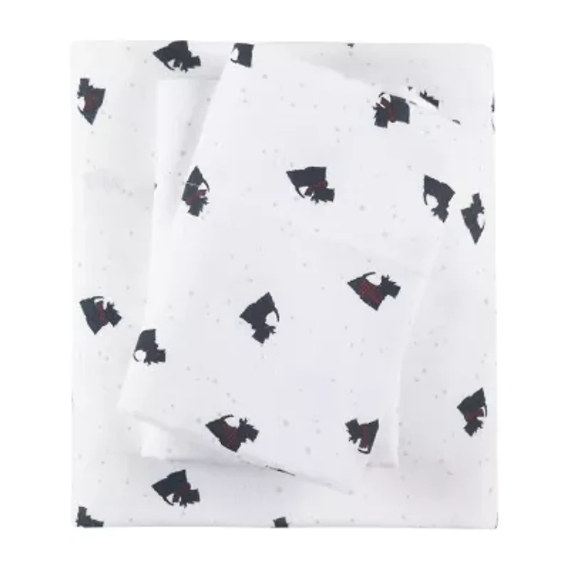 Woolrich Flannel Cotton Sheet Set