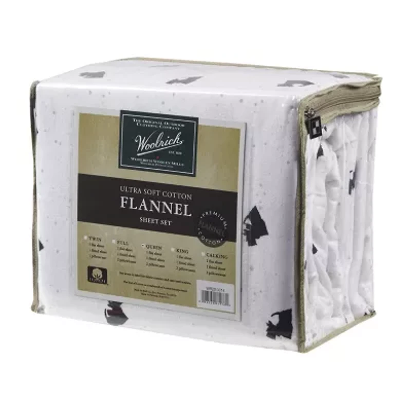 Woolrich Flannel Cotton Sheet Set