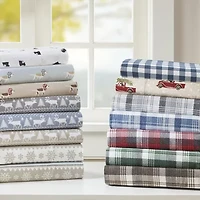 Woolrich Flannel Cotton Sheet Set