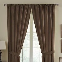 Elrene Home Fashions Versaille Rod Pocket Light-Filtering Single Curtain Panel