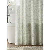 Linden Street Tossed Leaves Shower Curtain