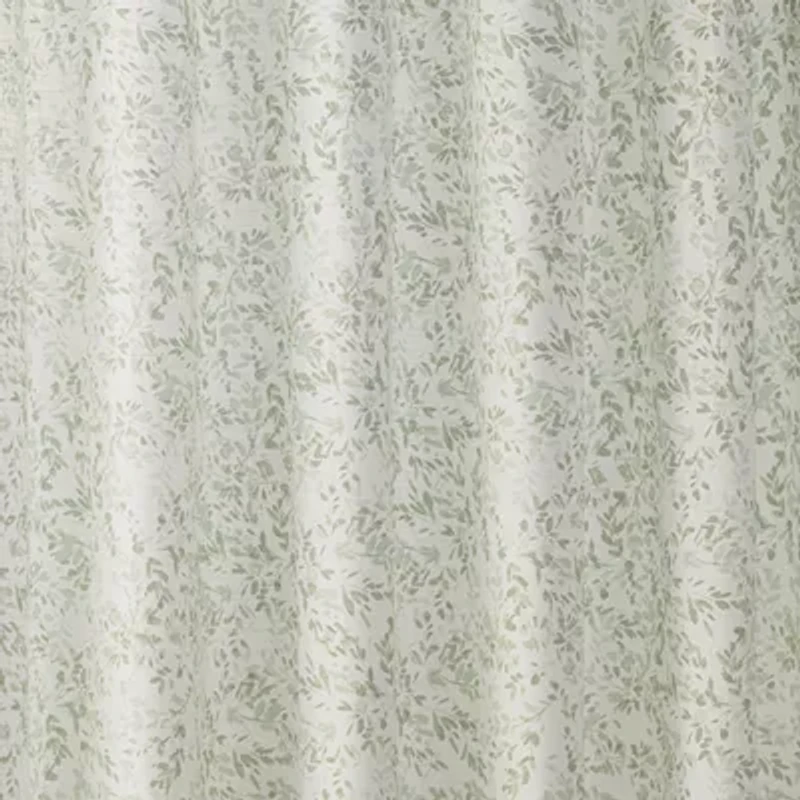 Linden Street Tossed Leaves Shower Curtain