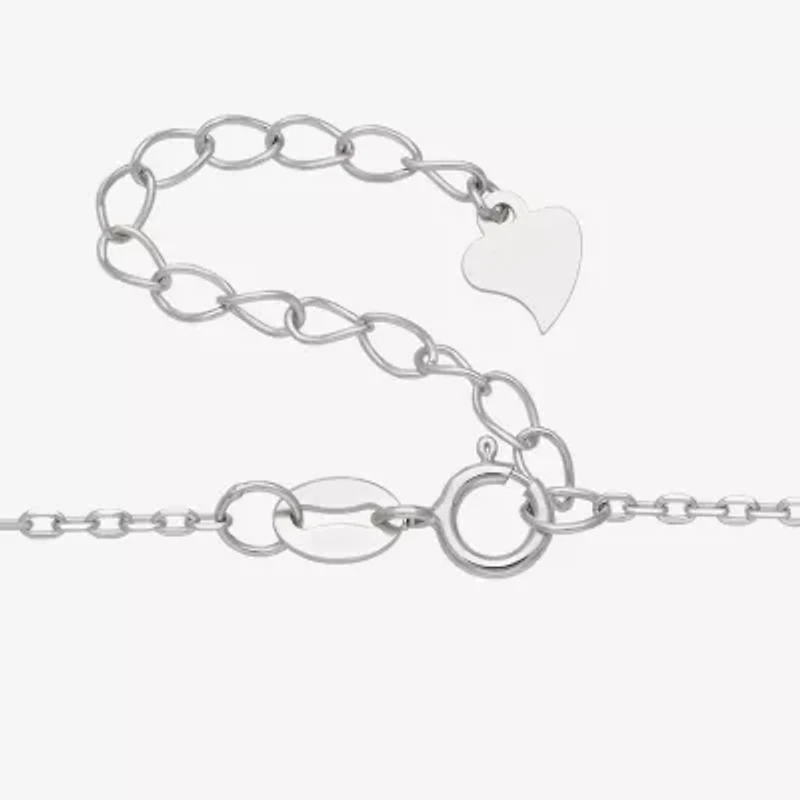 Owl Womens White Cultured Freshwater Pearl Sterling Silver 16 Inch Pendant Necklace