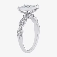 Womens 1 1/ CT. T.W. Natural White Diamond 10K Gold Engagement Ring