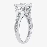 Womens 1 1/4 CT. T.W. Natural White Diamond 10K Gold Engagement Ring